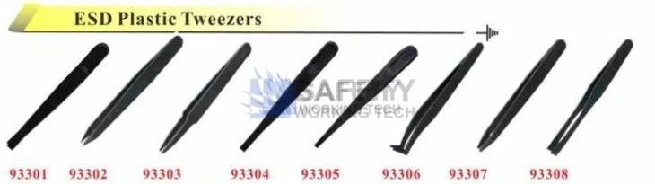 93305 Or 93306 Or 93308 Esd Plastic Tweezers